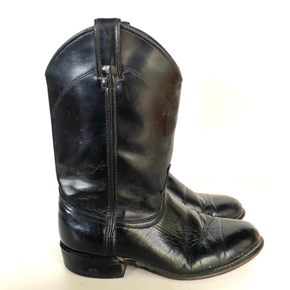 Laredo Shoes - LAREDO Ladies Vintage Black Leather Ropers
